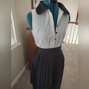 Freeway light pink and black dress